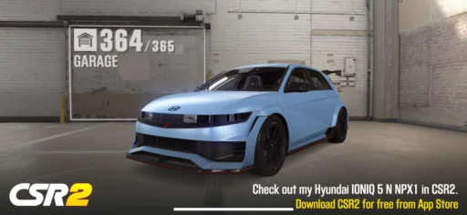 CSR2 IONIQ 5 N NPX1 best tune and shift pattern
