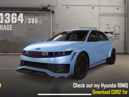 CSR2 IONIQ 5 N NPX1 best tune and shift pattern