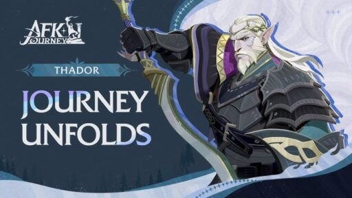 afk journey best thador build