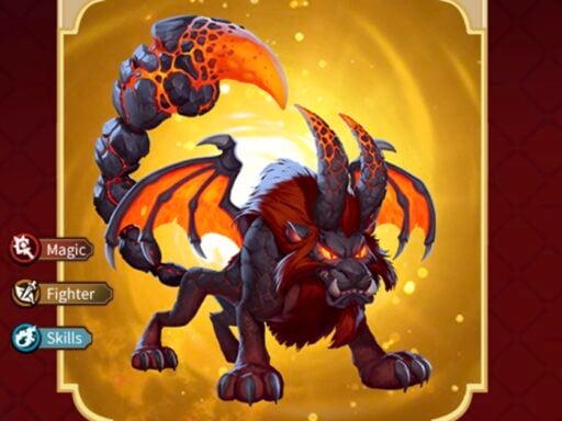 call of dragons best flaming manticore build