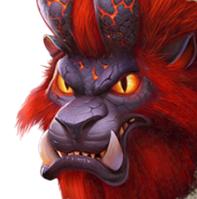 flaming manticore