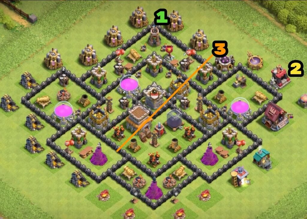 th8 sample base attacking steps