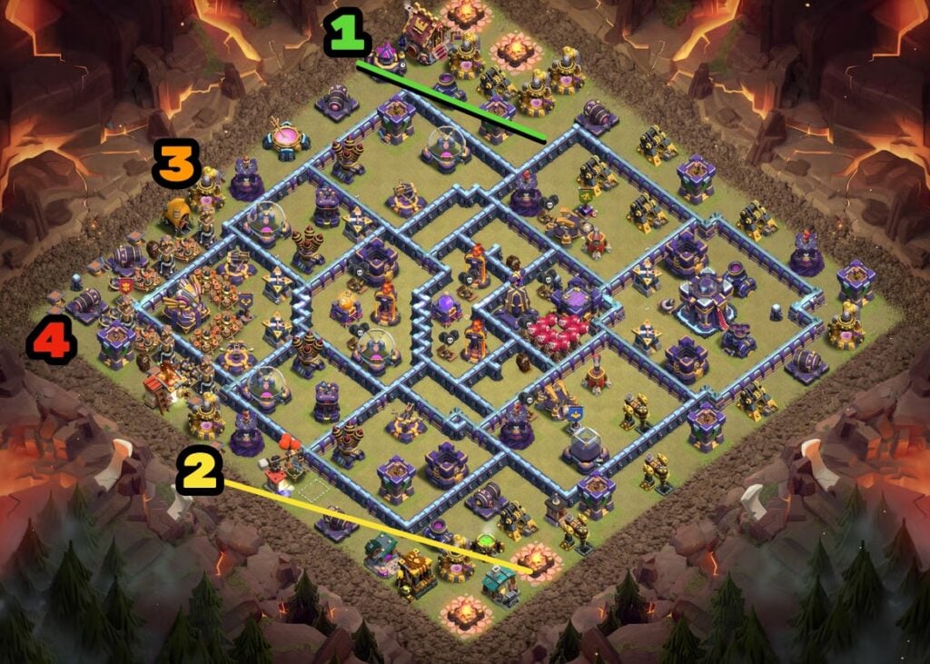 town hall 15 attacking strategy example base