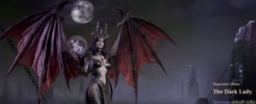 dragonheir best the dark lady build