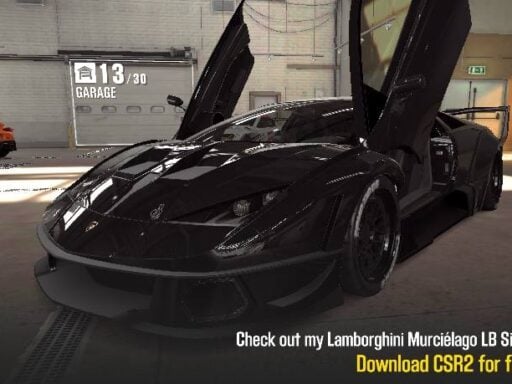 CSR2 Murcielago LB Silhouette Works best tune and shift pattern