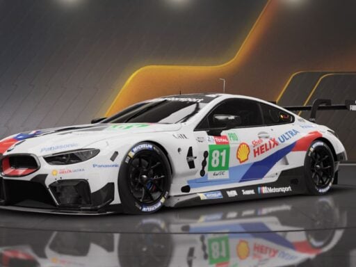 racing master best tune for bmw m8 gte
