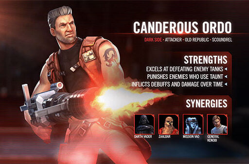 swgoh best canderous ordo build