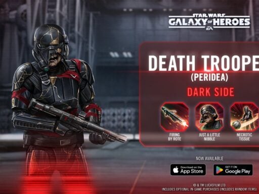 swgoh best death trooper peridea build