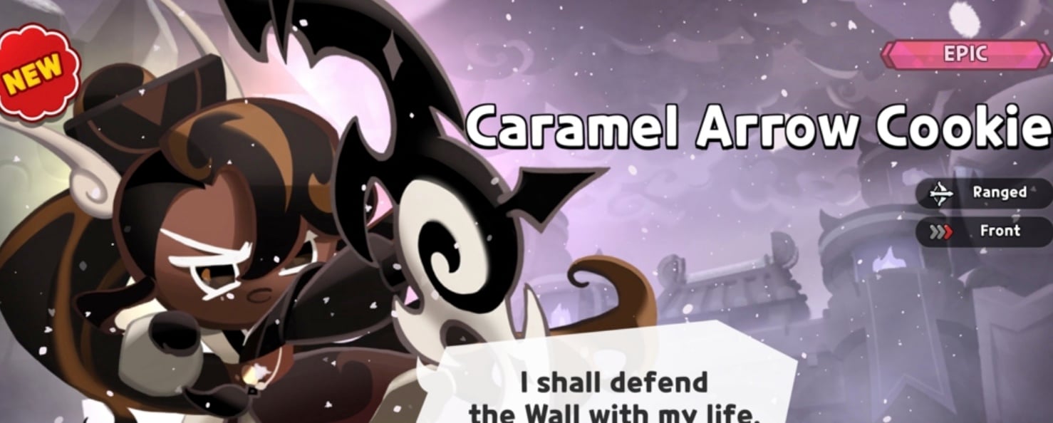 best caramel arrow cookie build
