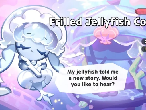best frilled jellyfish cookie build