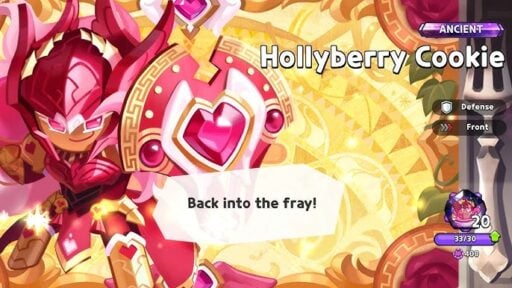 best hollyberry cookie build