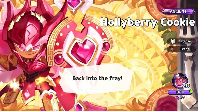 best hollyberry cookie build