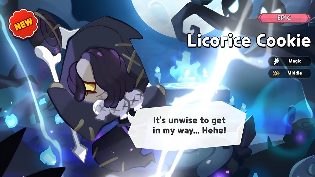 best licorice cookie build