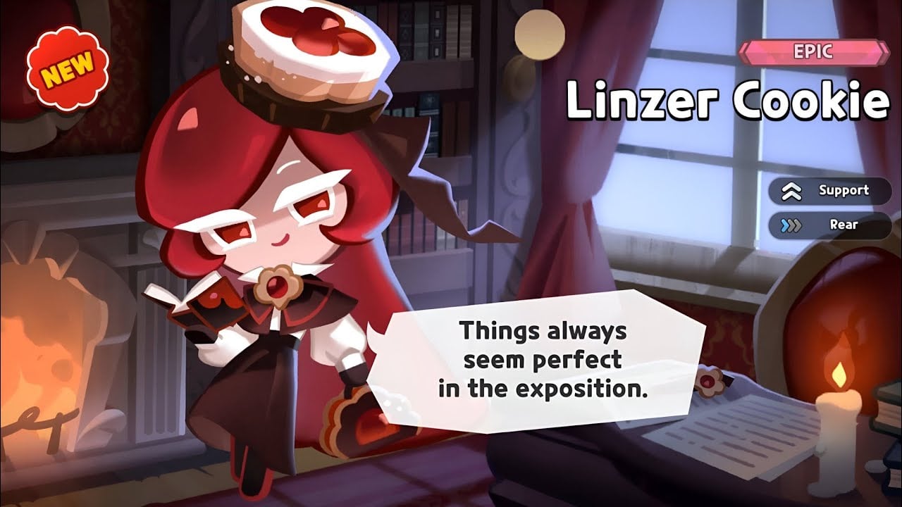 best linzer cookie build