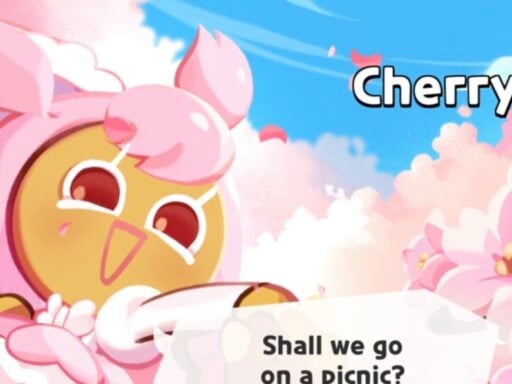 cherry blossom cookie build