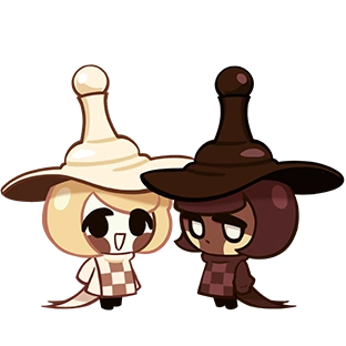 chess choco cookie