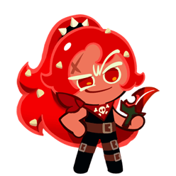 chili pepper cookie