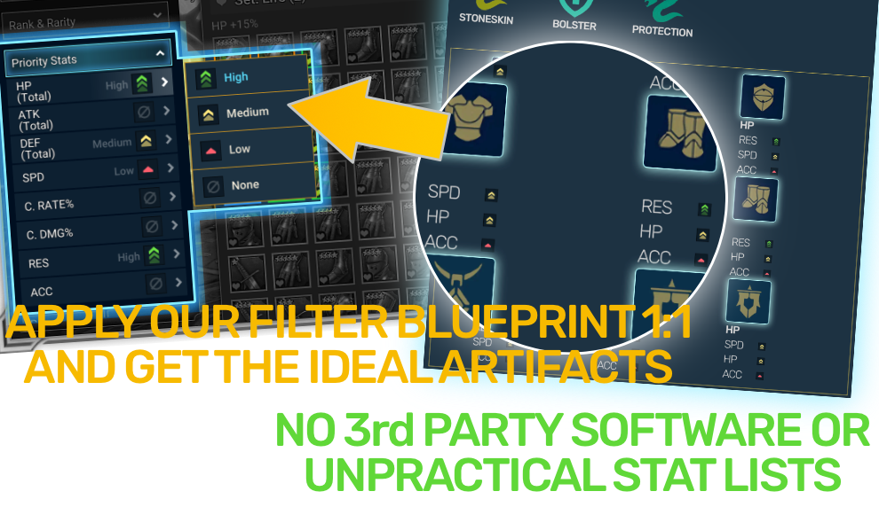 final artifact blueprint filter