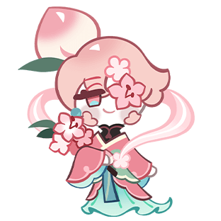 peach blossom cookie