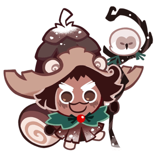 pinecone cookie