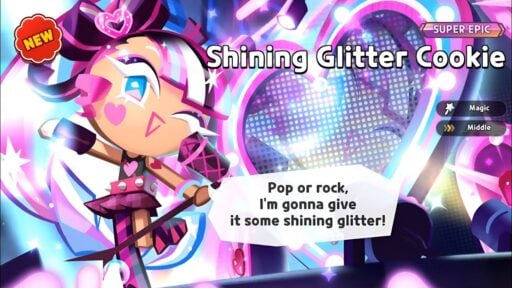 shining glitter cookie gacha