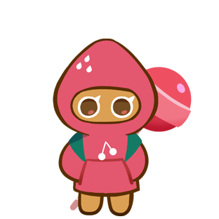 strawberry cookie