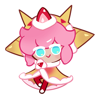 strawberry crepe cookie