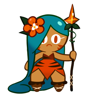 tiger lily cookie