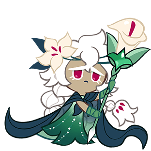 white lily cookie