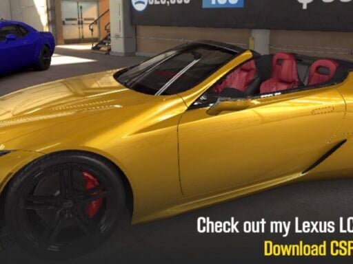 csr2 lexus lc 500 convertible best tune and shift pattern
