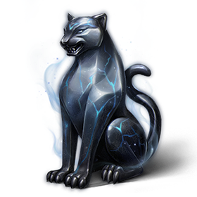 Guenhwyvars Onyx Figurine