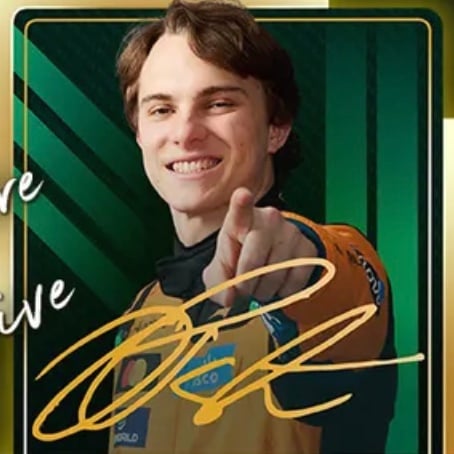 Piastri Signature Stars