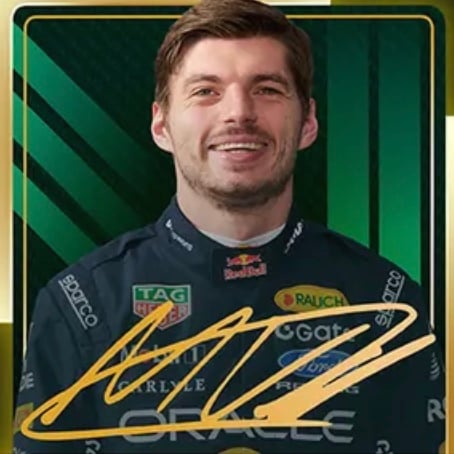Verstappen Signature Stars