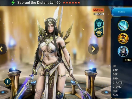 raid shadow legends best sabrael base build