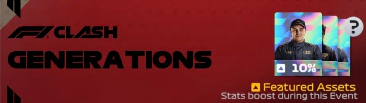 f1 clash generations featured assets
