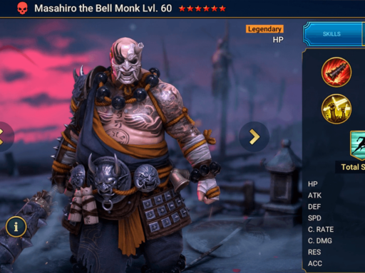 raid shadow legends best masahiro build