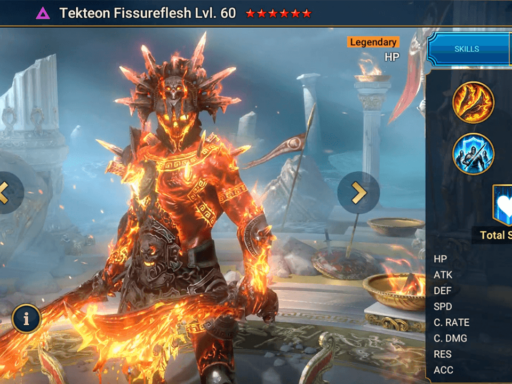 raid shadow legends best tekteon build