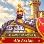 rise of kingdoms best alp arslan build