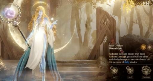dragonheir best monelisse build