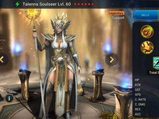 raid shadow legends best talenna soulseer build