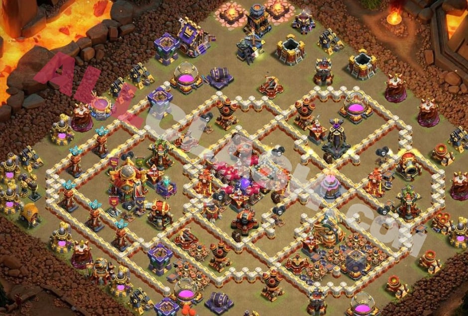 TH16 War / CWL Base, August 2026