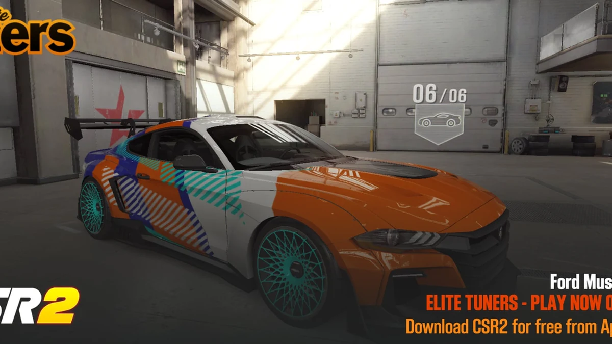 CSR2 Ford Mustang GT Elite Tuner tune and shift pattern