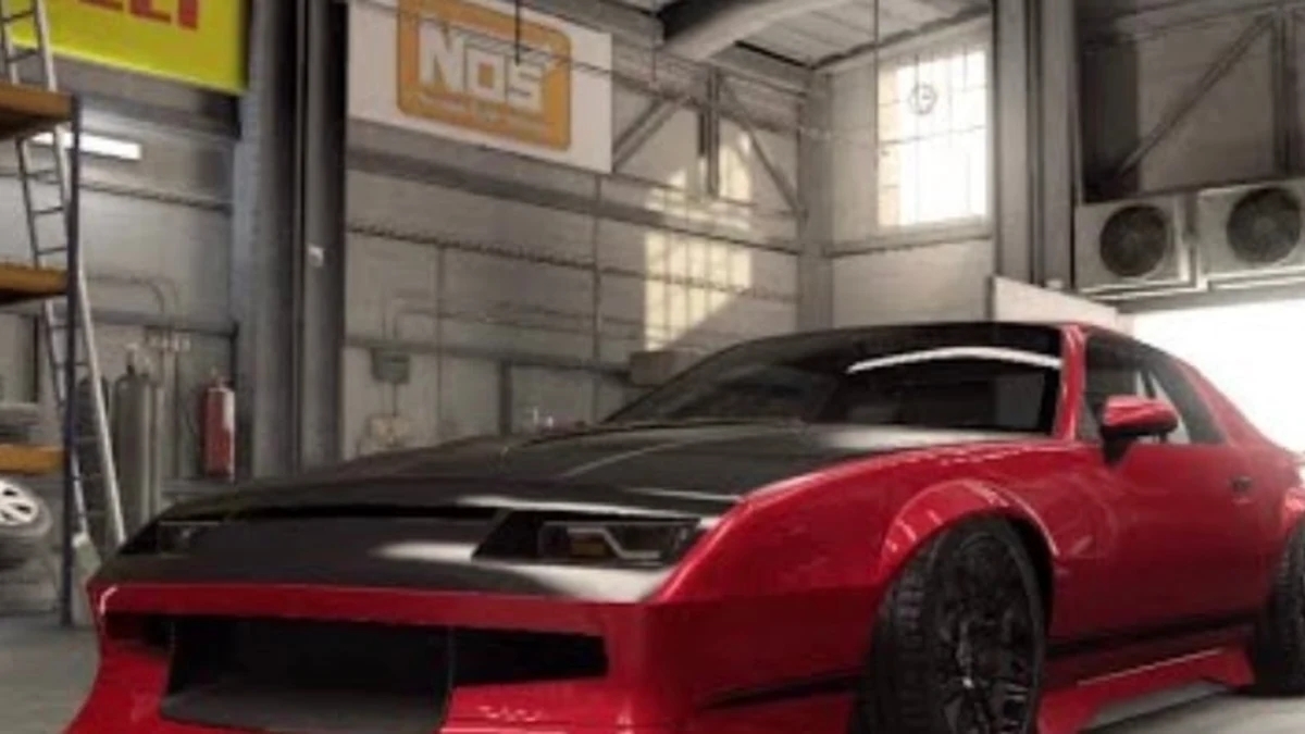 CSR2 Greening Auto Company Camaro IROC Z28 tune and shift pattern