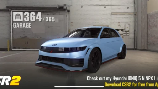 CSR2 IONIQ 5 N NPX1 best tune and shift pattern