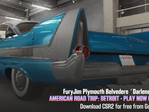CSR2 Plymouth FuryJim Belvedere Darlene Demon best tune and shift pattern