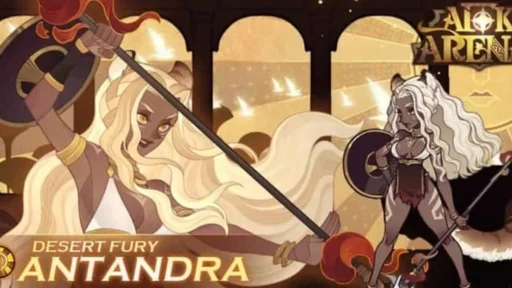 afk arena best antandra build