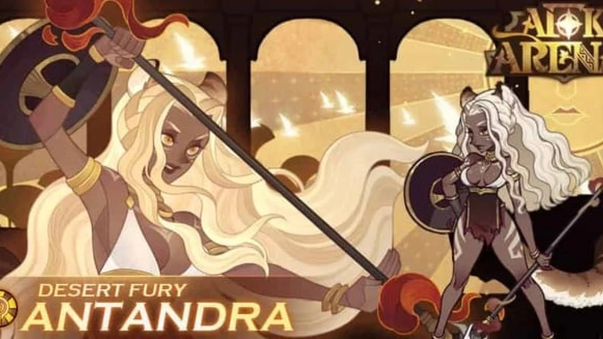 afk arena best antandra build