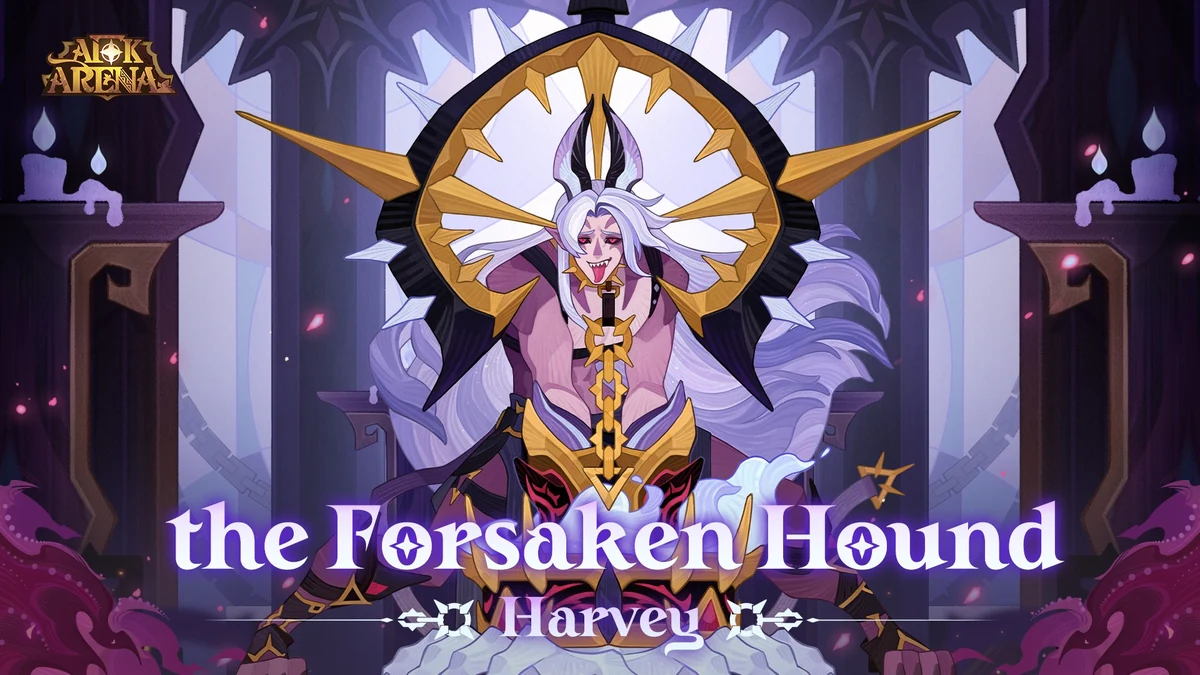 afk arena best harvey build