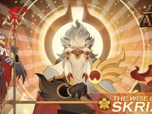 afk arena best skriath build