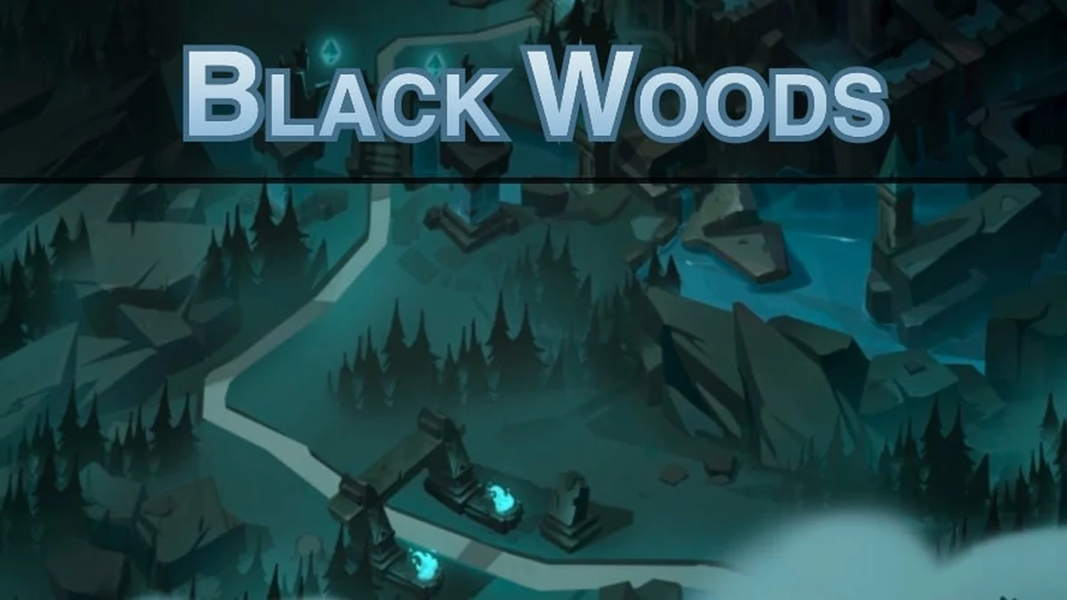 afk arena black woods guide
